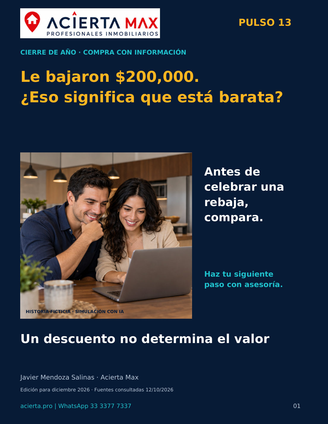 Portada del PULSO 13