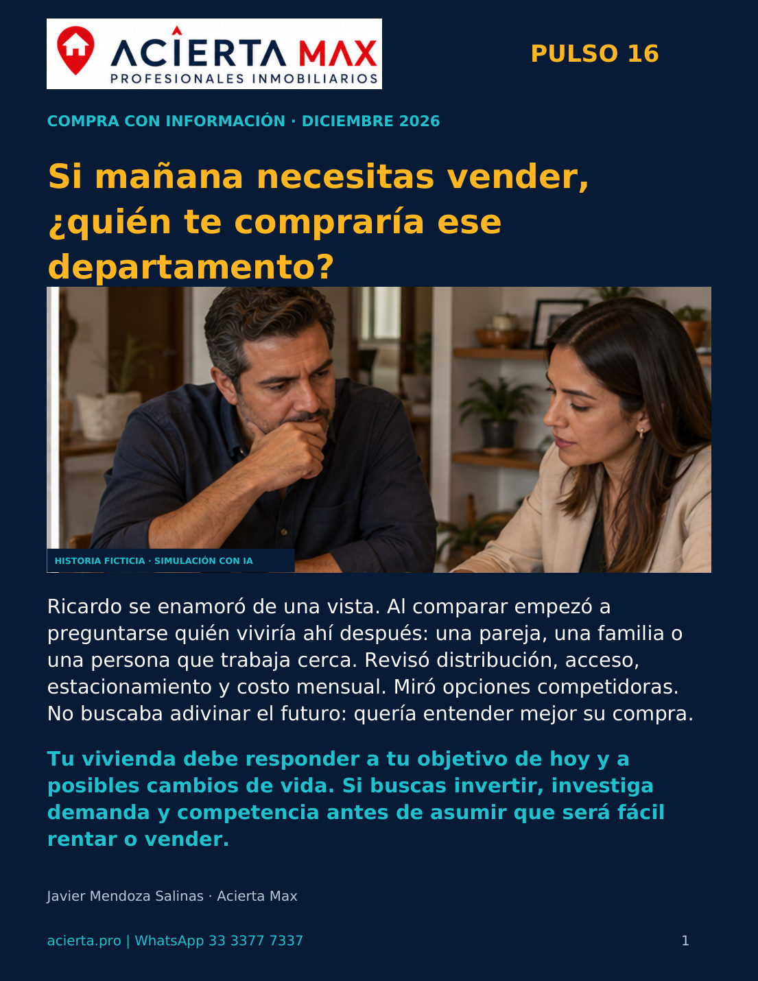 Portada del PULSO 16